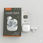 Yison TWS-T6 Wireless Earbuds – Crystal Clear Voice & Ergonomic Comfort Design