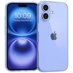 iPhone 16 Transparent Back Cover - Anti-Yellowing Ultra-Slim Protective Shell