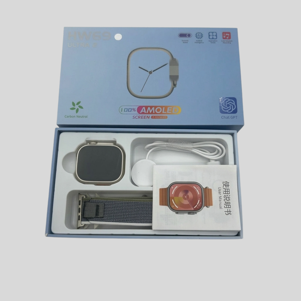 HW69 Ultra 2: The Ultimate All-In-One Smart Watch Experience