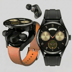 GT5 Smartwatch with Built-in TWS Earbuds – 2-in-1 Bluetooth Calling, Health Tracking & Sports Mode