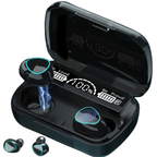 M10 TWS Wireless Earbuds: Bluetooth 5.3, 3500mAh Power Bank Case & Smart LED Display with Hi-Fi Deep Bass Sound
