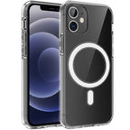Premium Crystal Clear MagSafe Case for iPhone 11 - Shockproof TPU Bumper, Anti-Yellowing & Wireless Charging Compatible